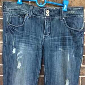 Refuge Knock Out Skinny Jeans Women’s Distressed